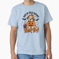 Trick Or Treat Partner Dog Shirt | Halloween Pet Design by MOCH- ART