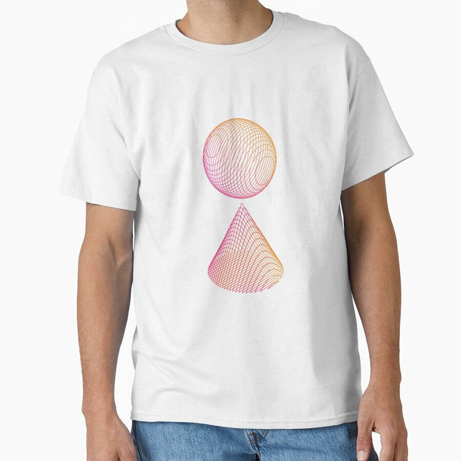 Abstract Shapes Geometry Cone Spehere by patternarium
