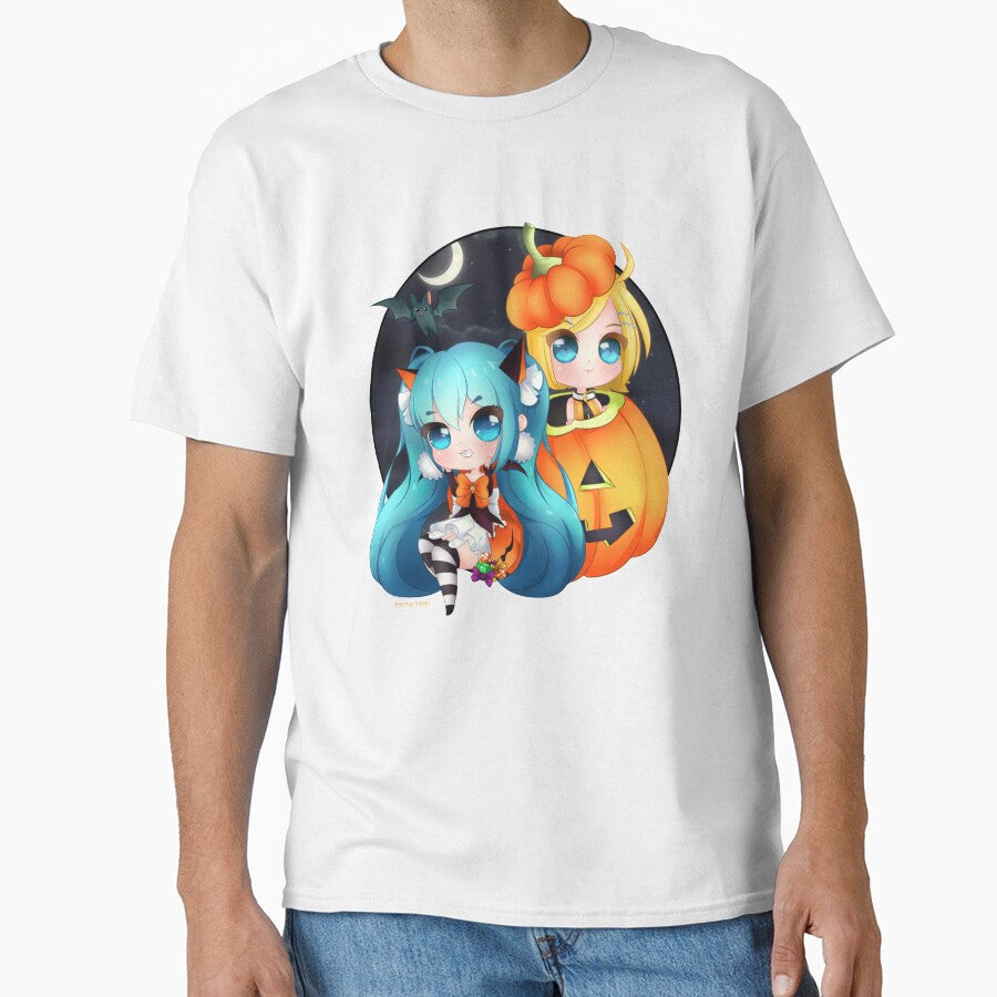 Cute Kawaii Japanese Anime Halloween Pumpkin - pumpkin picking crew by AR Studios
