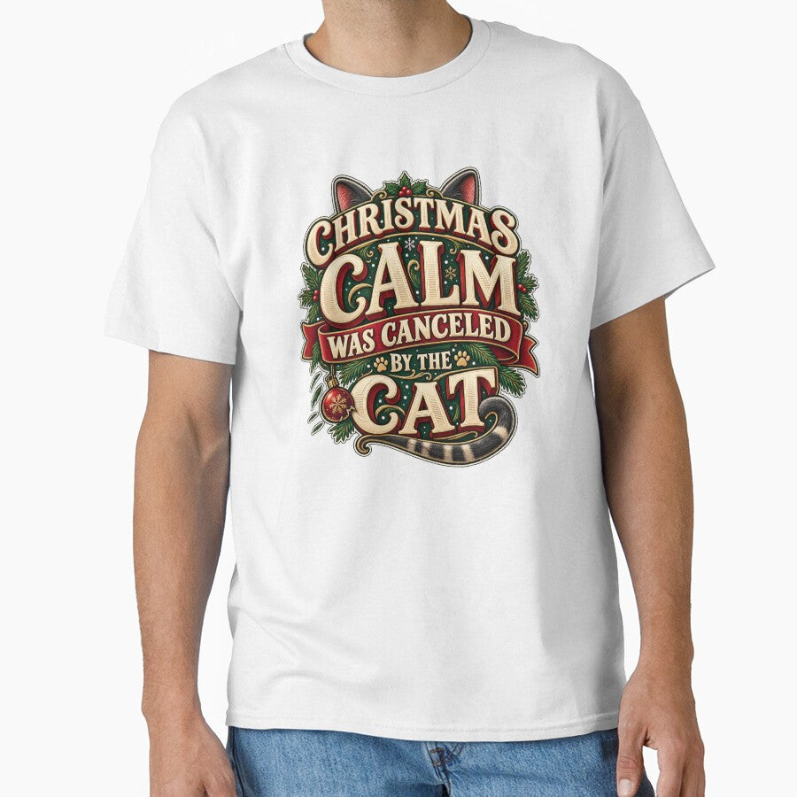 Christmas Calm Canceled By The Cat by FZ Studio