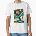 Black Cat Stary Night by AashiiDesigns