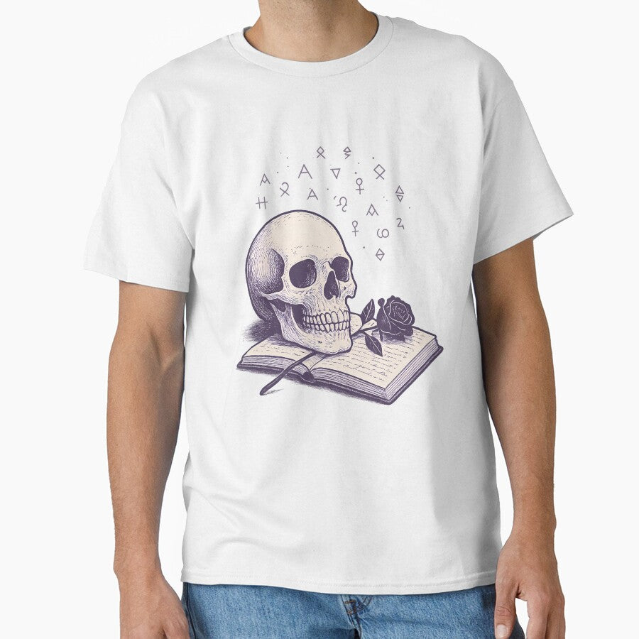 Dark Academia Alchemy Design – Gothic Vintage Art with Occult Symbols & Mystical Aesthetic - Halloween Decor by DebuggedDressed