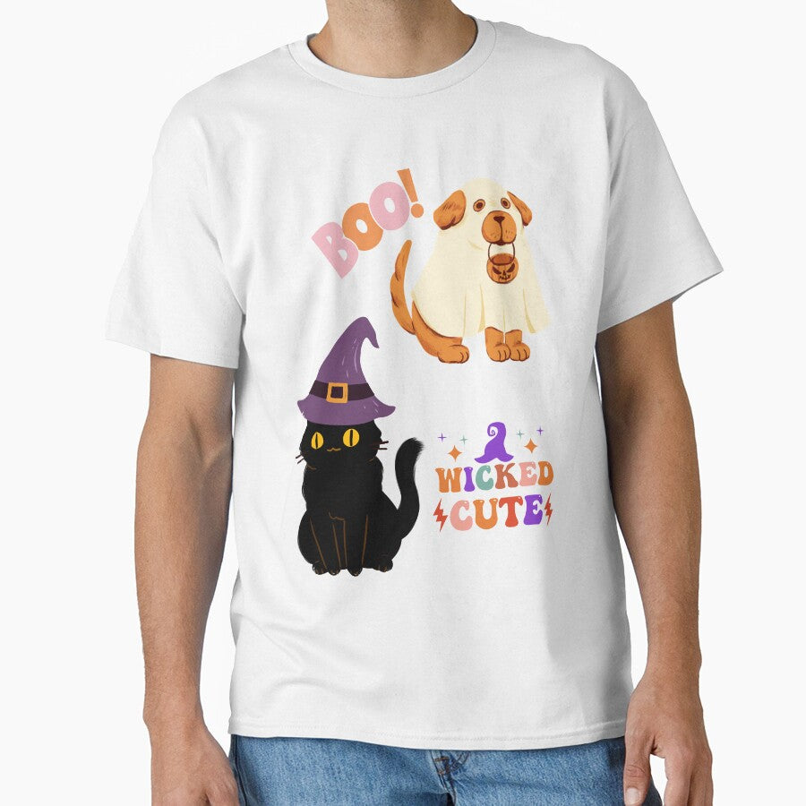 Wicked cute cat and A ghost dog by Acorn-Studio