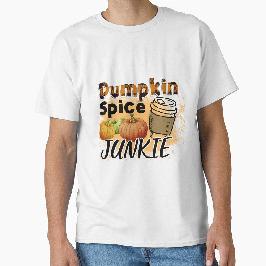 Pumpkin Spice Junkie – Fall Coffee Lover Design | Autumn Vibes & Gift Idea by petpuppymania