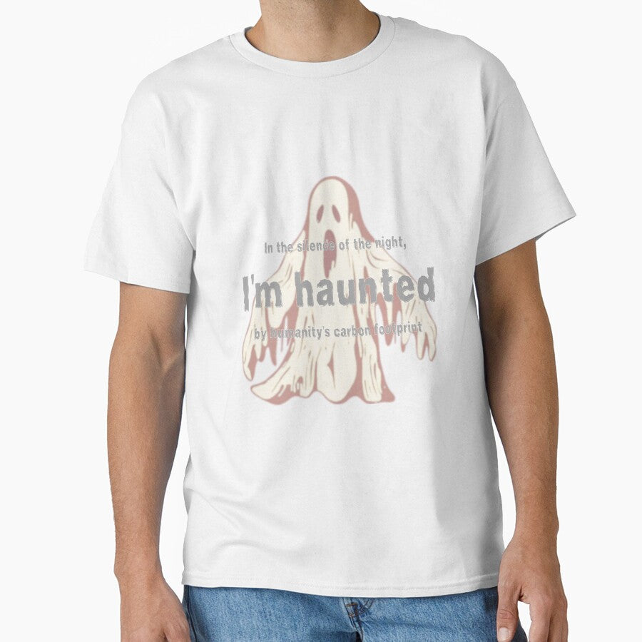 Green living sustainable lifestyle haunted funny design - dark edition by theconfusedangler