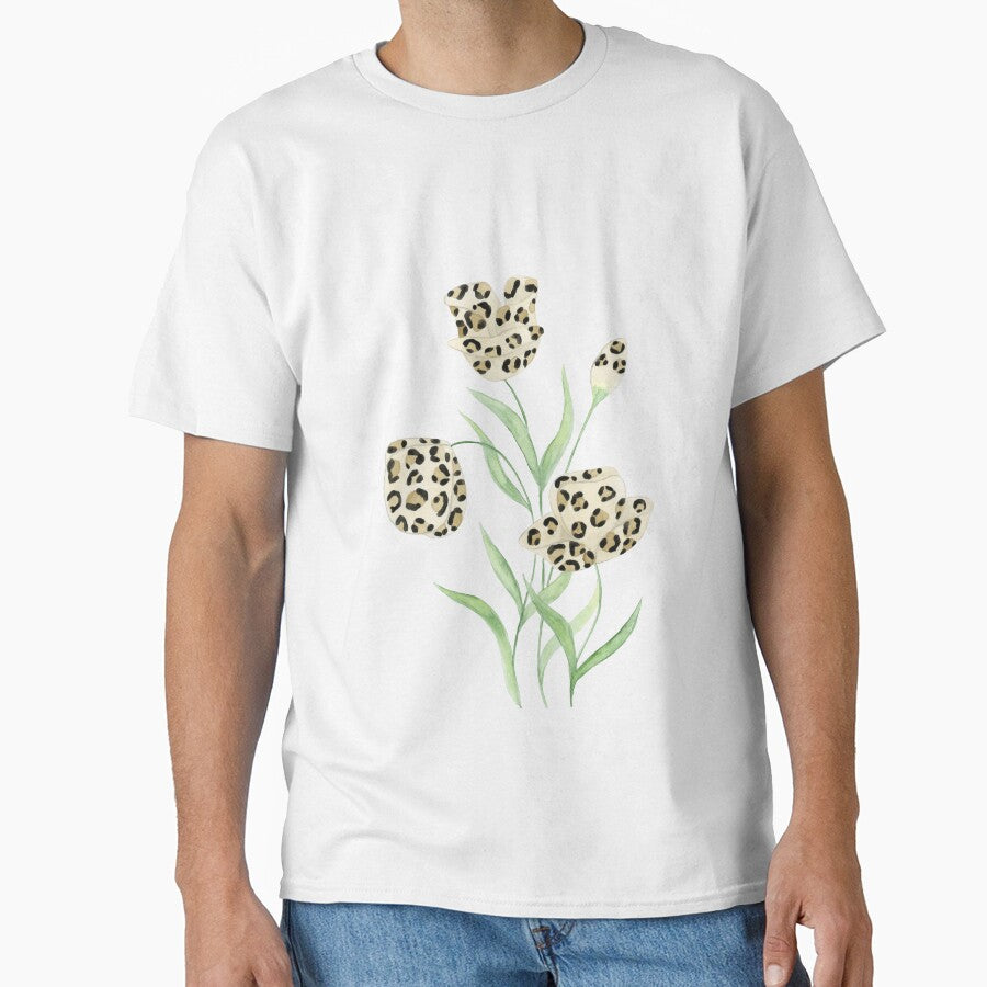 Wild Flowers - Leopard Print 1 by Wyndee Breheny