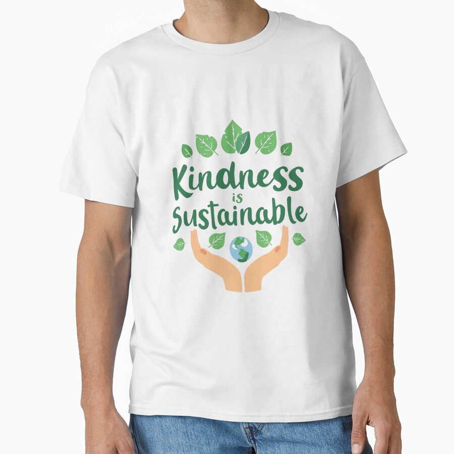 Green Earth Kindness Matters Environmental Awareness Design by pipolabco