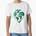 Earth as a Heart – Love for Our Planet Design by Mythic Tide