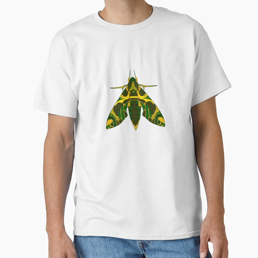 oleander Moth art nouveao by Moth-Oak