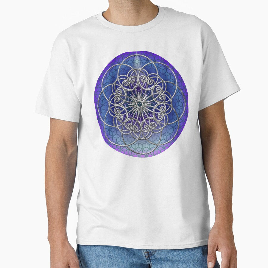 Fibonacci Flower-Chill circular by Robert Hellyer