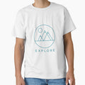 Minimalist Explore Mountain Design by StudioUnrefined