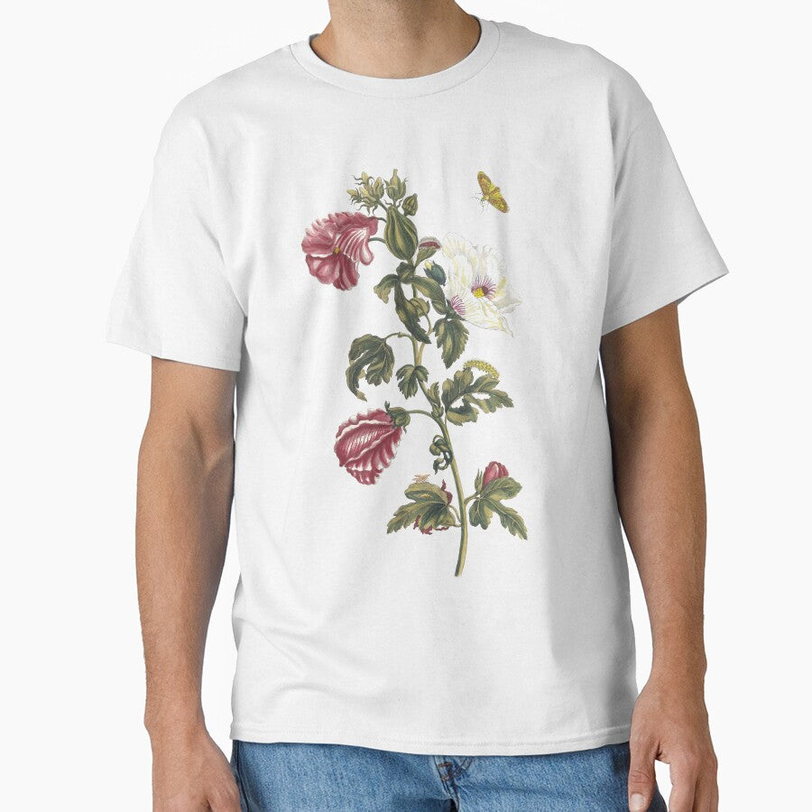 1705 Vintage German Floral Print: Althea by bellatierra