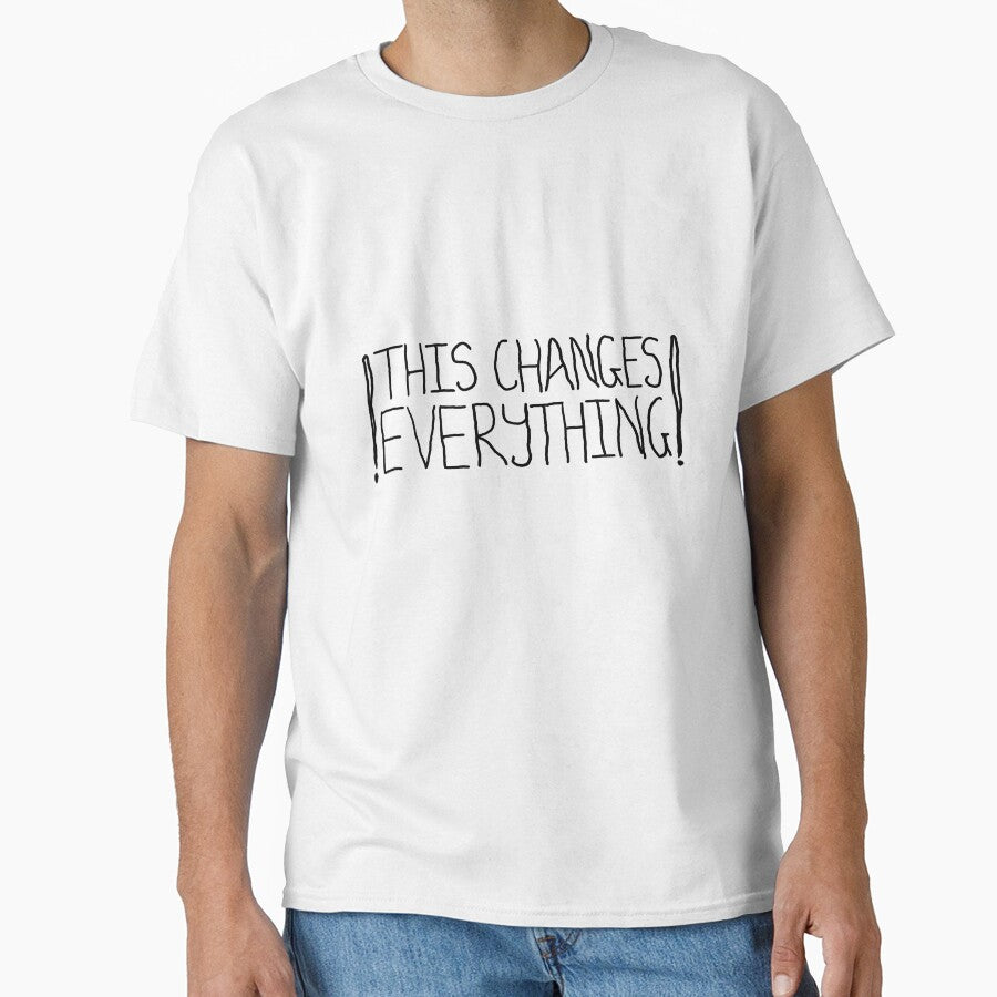 This Changes Everything – Minimal Hand-Drawn Quote Typography by CauseItsLife