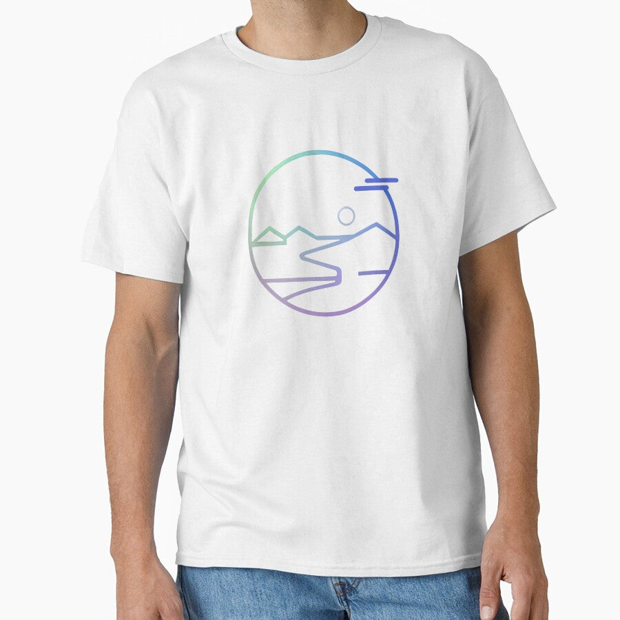geometric landscape by Suzieprint