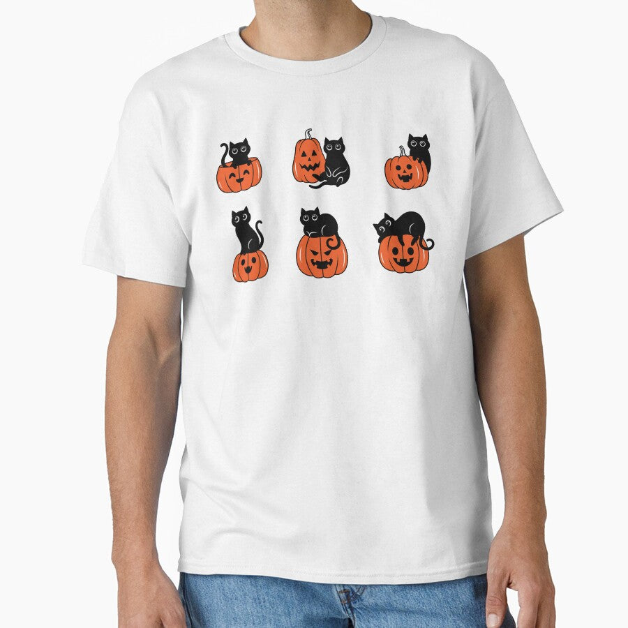 Cute Black Cat Halloween by graphic-genie