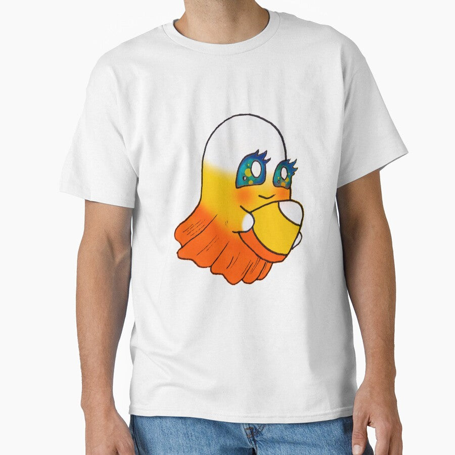 Happy Candy Corn Ghost by Brooksie Fontaine
