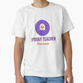 Spooky Teacher Ghost - Cute Halloween Teacher Shirt by RankShift