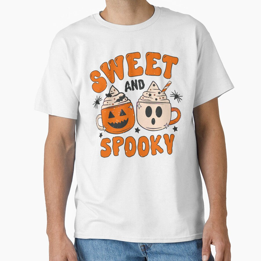 Sweet and Spooky Cute Halloween Retro Halloween Pumpkin Spice Fall by ghazalish