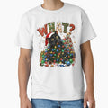 What Black Cat Tangled Christmas Lights Funny Holiday by varin-studio