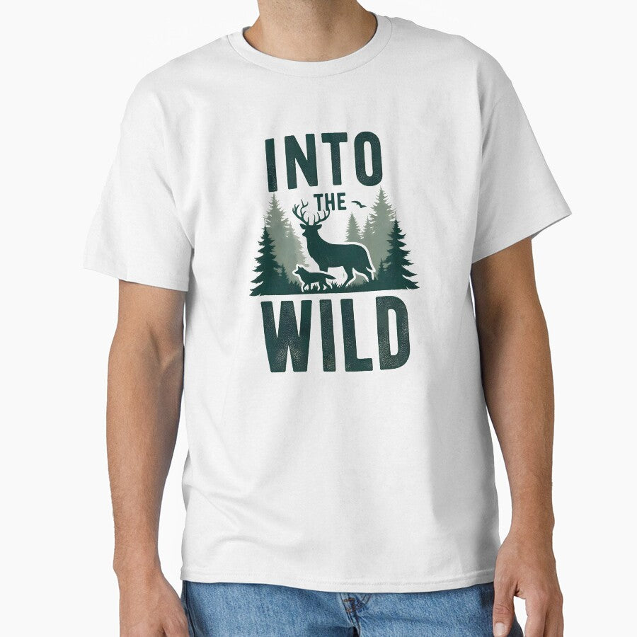 Into the wild, wintage, nature design by naatala