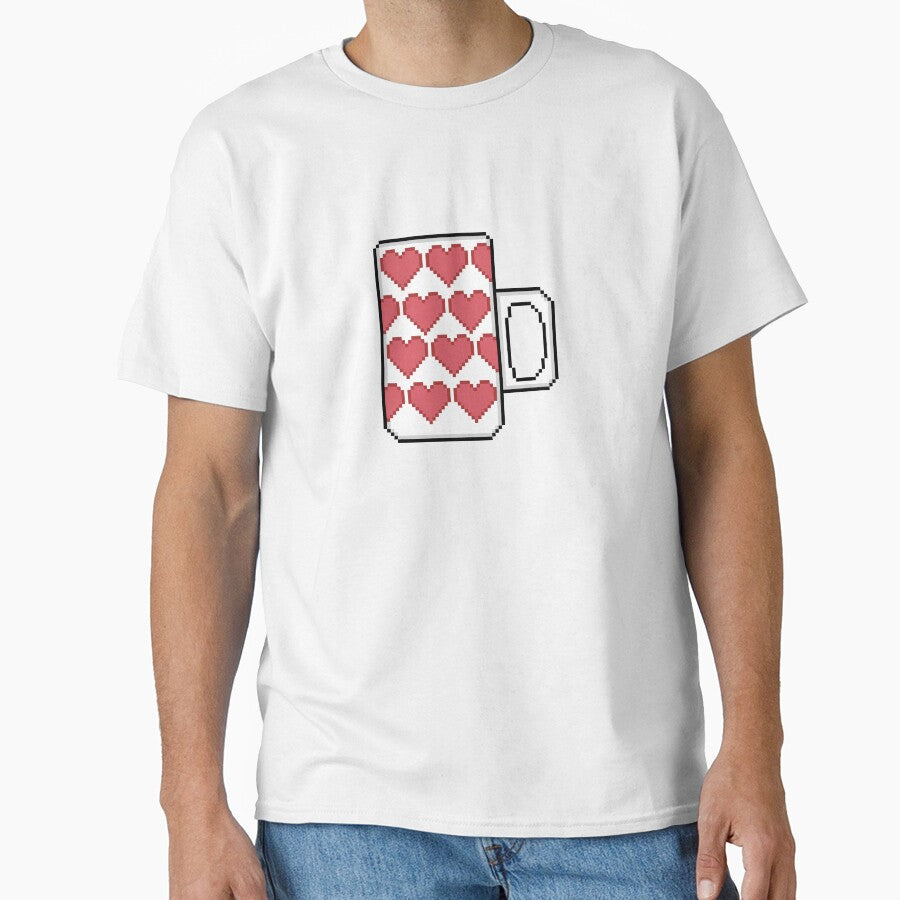 Heart Coffee Mug - Pixel Art by SP-workshop