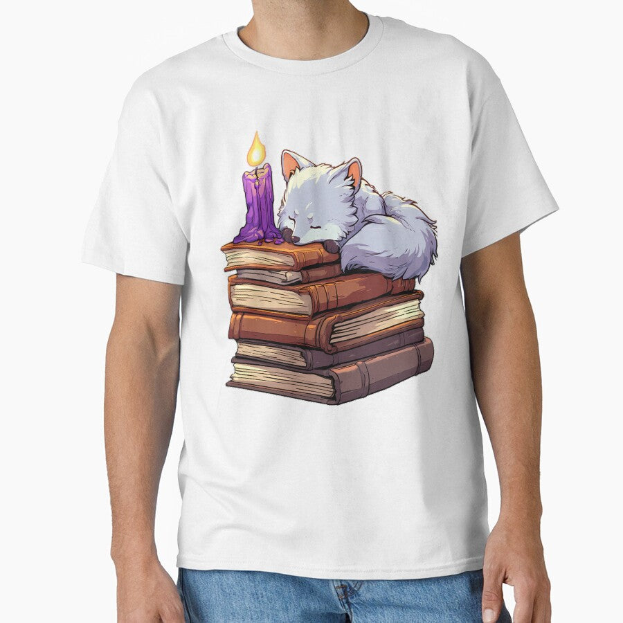 Silver Fox Candlelit Stack by IllumeInk