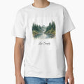 Live Simply Botanical Leaves Design by Fm204