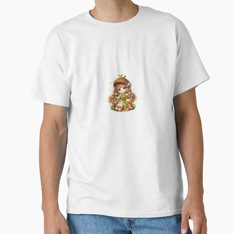 Cute Woodland Acorn Doll Kawaii Sticker by blossomfun