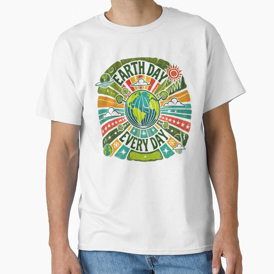 Earth Day Every Day Retro by WildVista