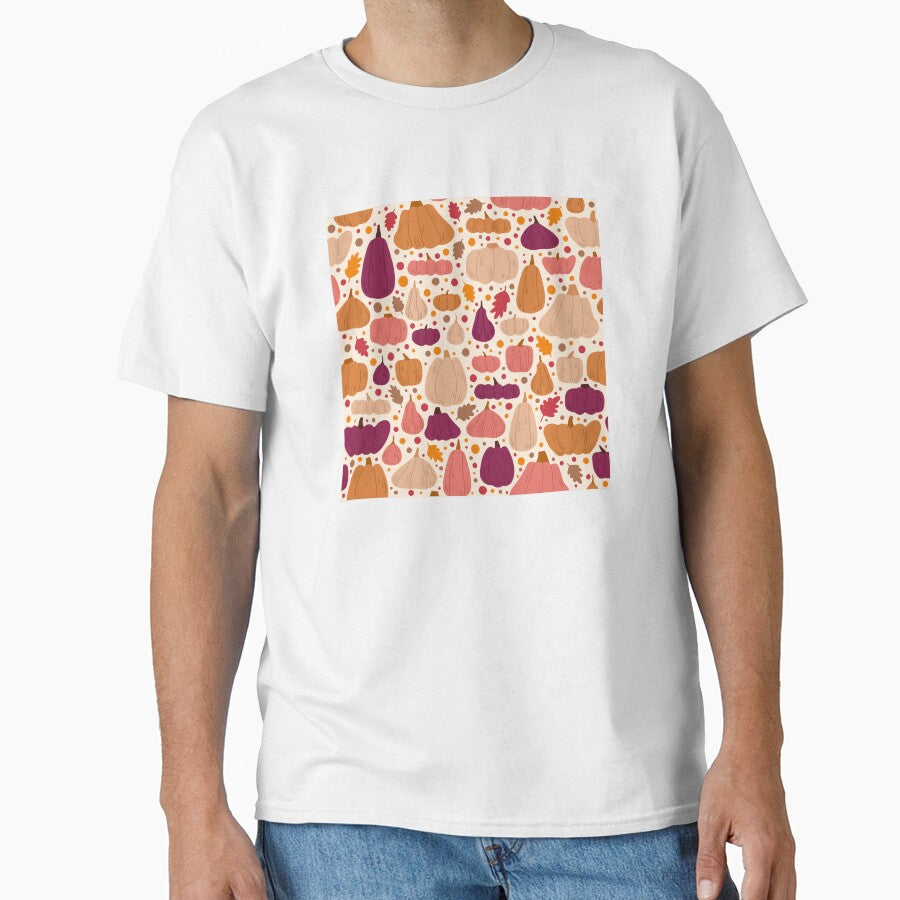 Fall Pumpkin Pattern - Beige by KTJoh