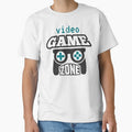 Video Game Zone Funny Gaming Quote - Humorous Gamer Room Level Up Art by FuzionRaptor