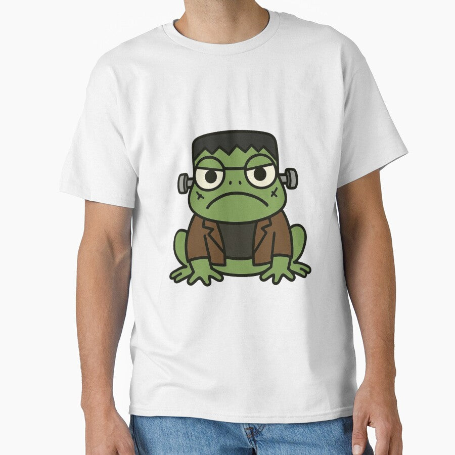 Frankenstein Frog – Funny Monster Halloween Design by Confuzz1ed