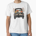 Fall Vibes Pumpkin Truck Autumn Harvest Design by Working Pajama