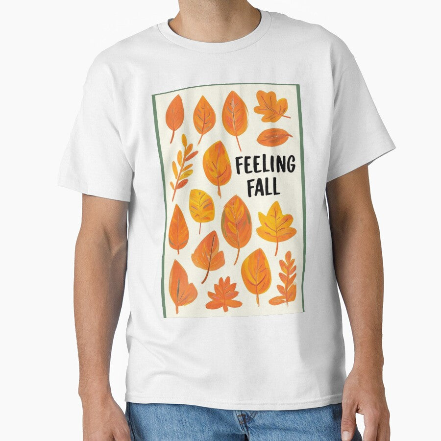 feeling fall leaves in oranges by Lizzilzil