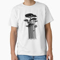 Barcode Trees Banksy style Street Art by Creative Spectator
