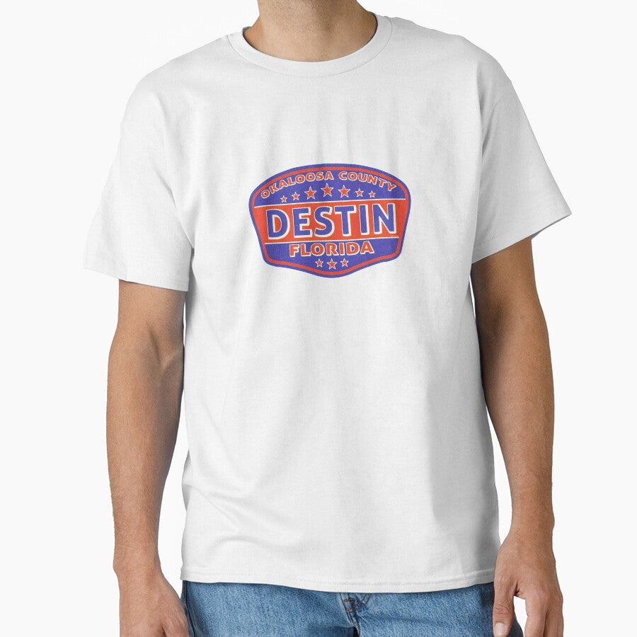 Destin Florida Vintage Distressed by DESTINATIONS DECAL