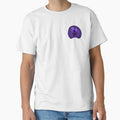 Haunted Halloween House Beneath a Ghostly Purple Moon by CozyLittleShop