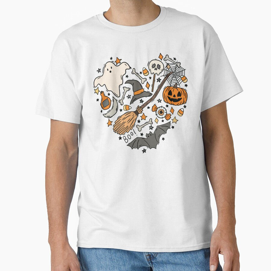 Halloween Heart Doodles by kjanedesigns