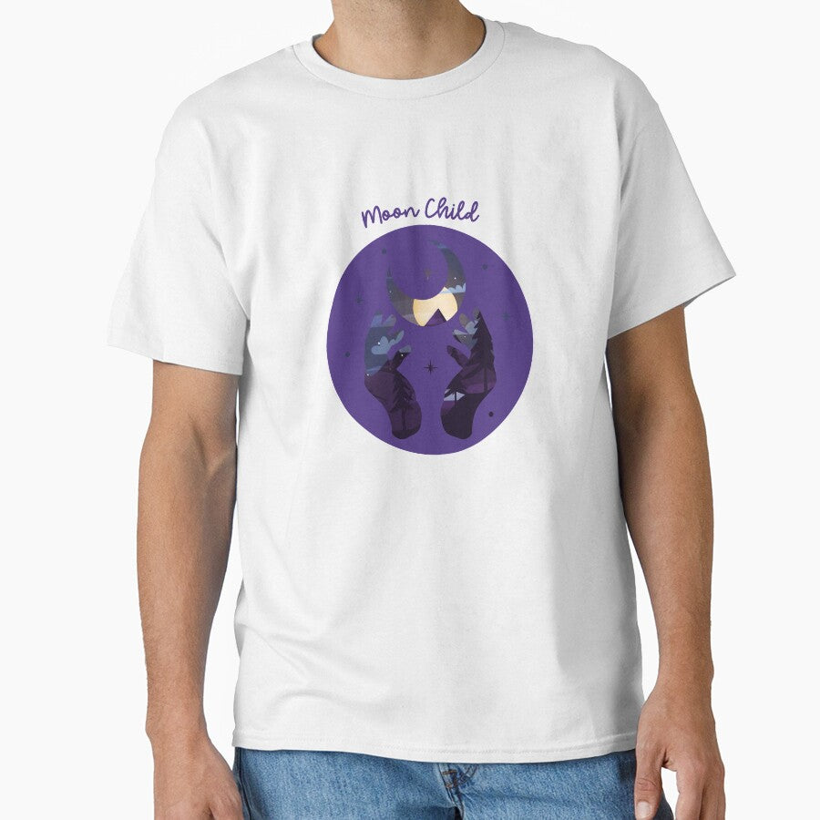 Moon Child Royal Purple Cosmic Hands by LadyZodiac