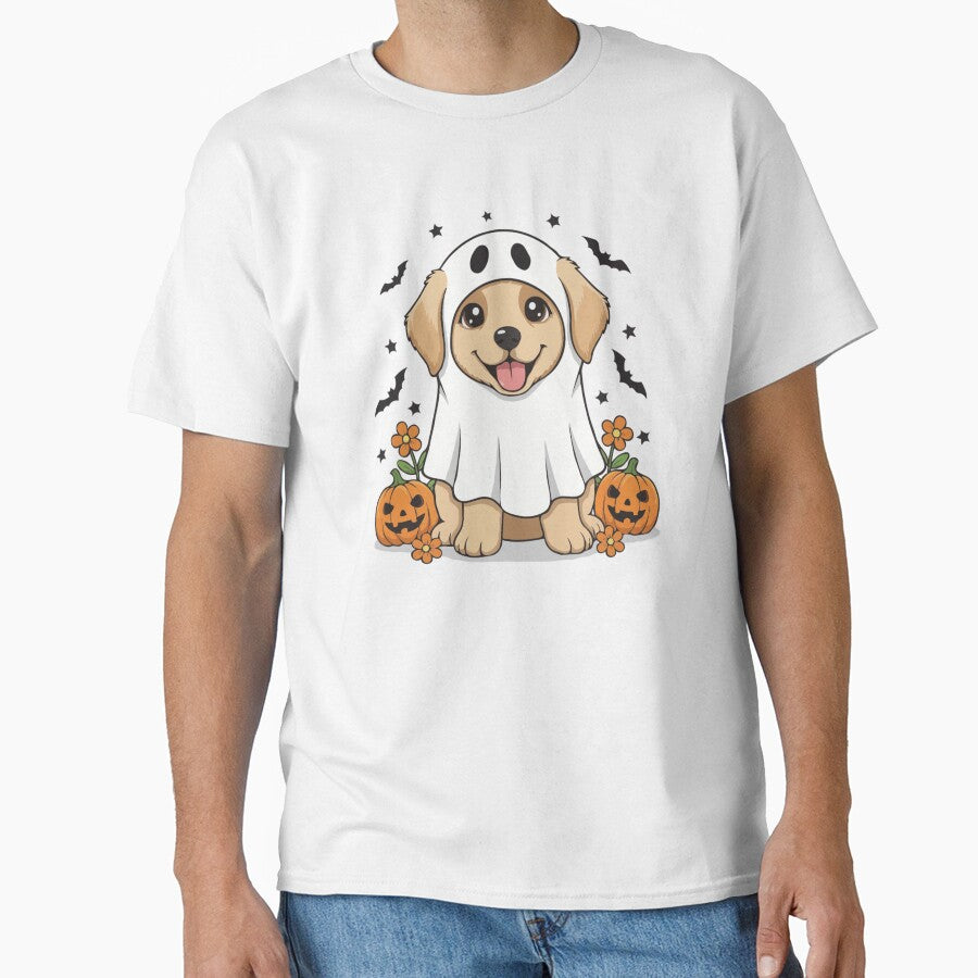 Goldador Puppy Ghost – Cute Halloween Dog Costume.png by The Real Life Symphony