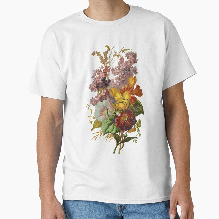 Wildflowers Bouquet Botanical Print by Veriepear