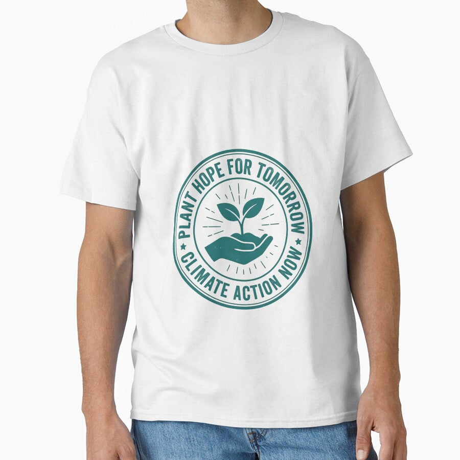 Save The Planet Plant Hope For Tomorrow And Support Climate Action Now by SkeletonsDanger
