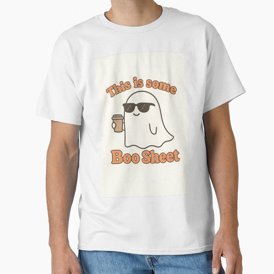 Cute Spooky Ghost with Coffee by Proapoptotico