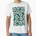 Green grunge wildflowers - Mountain Avens Flowers by EliveraDesigns