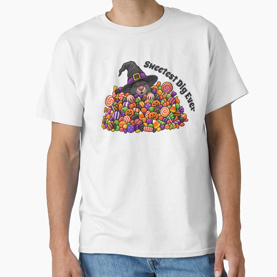 Sweetest Dig Ever – Cute Halloween Mole with Candy by Buli89