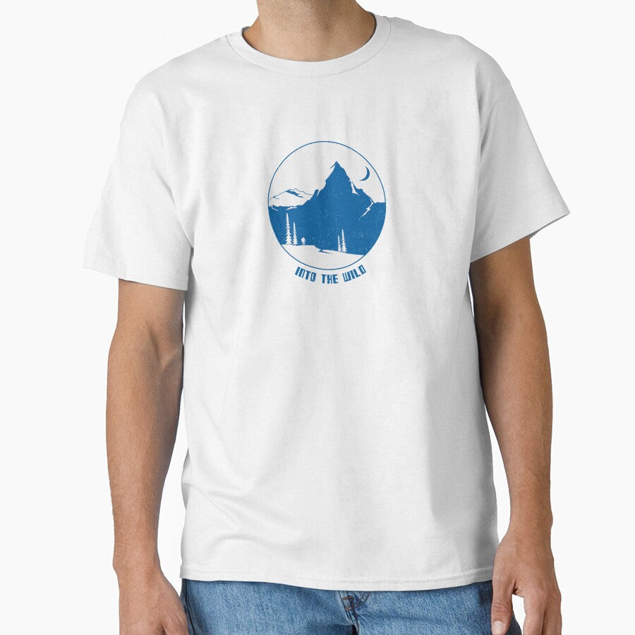 Into the Wild Camping T-Shirt by TrekTees