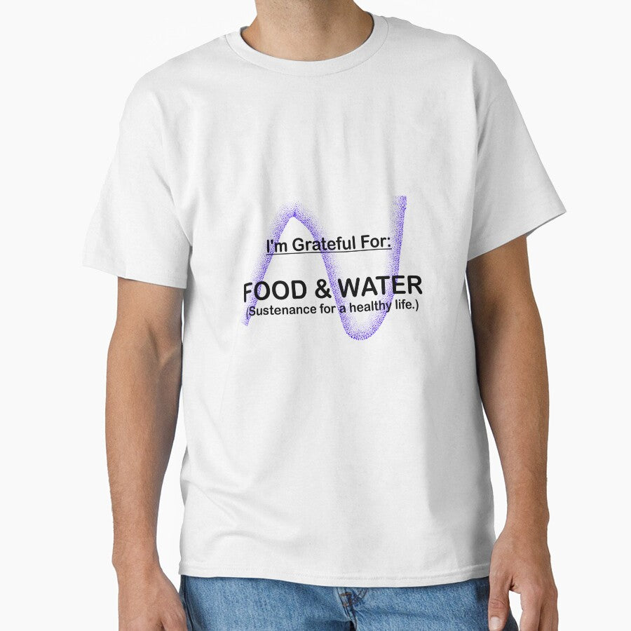 I AM GRATEFUL FOR FOOD AND WATER by BenO63