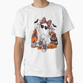 Cute Leopard Ghost Halloween – Spooky Girl Pumpkin Coffee by afr-saad