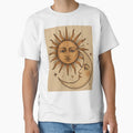 Whimsical sun and moon by mhallthomsen