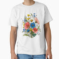 Colorful Wildflower Bouquet Botanical Floral by Moizento